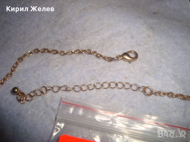 ПОЗЛАТЕНО АРТ КОЛИЕ ВЕРИЖКА СИНДЖИРЧЕ 26170, снимка 3 - Колиета, медальони, синджири - 36107336