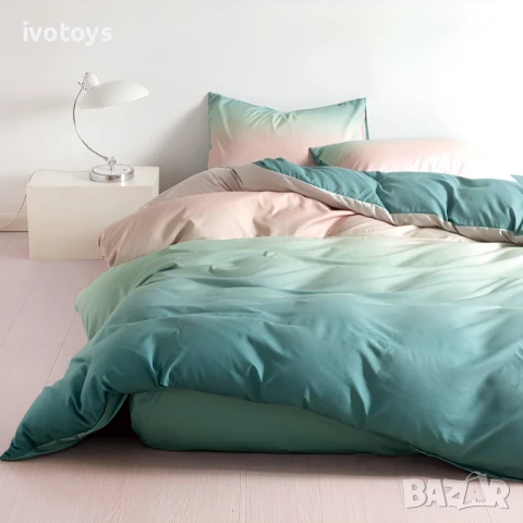 Двулицево спално бельо, 4 части - Модел WS17464, снимка 1