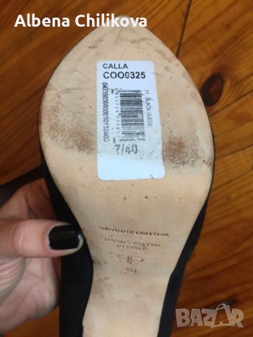 Италиански обувки от естествен велур, снимка 3 - Дамски елегантни обувки - 38668031