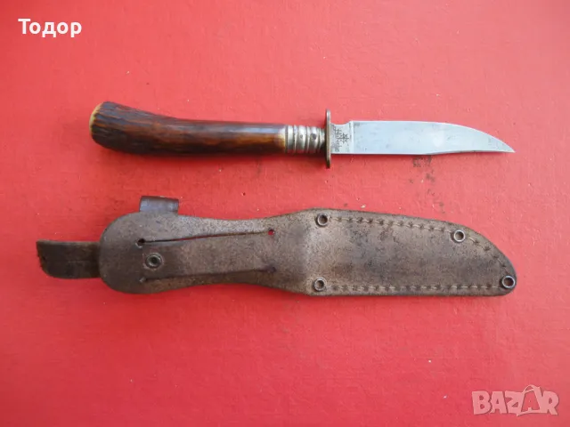 Невероятен ловен нож Hubеrtus Solingen, снимка 4 - Ножове - 49606548