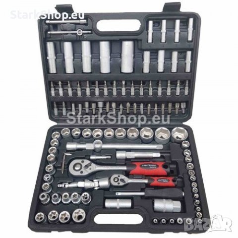 Професионално немско гедоре в куфар 108 части – KraftWorld