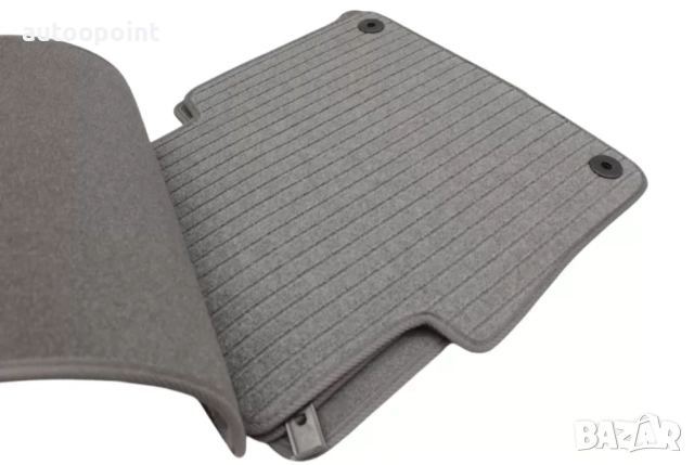 Мокетни стелки за AUDI A8 D3 (2002-2010) - сив къса база Petex, снимка 3 - Аксесоари и консумативи - 53732488