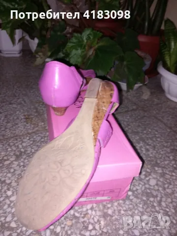 Дамски сандали естествена кожа, снимка 2 - Сандали - 47436744