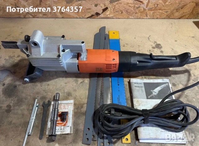 Алтернативен саблен трион Fein AStxe 649-1, снимка 6 - Други инструменти - 52845142