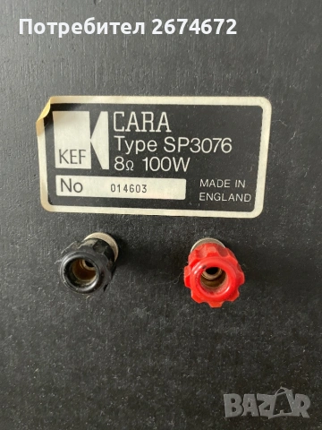 Kef Cara Tape SP3076, снимка 4 - Тонколони - 53868628