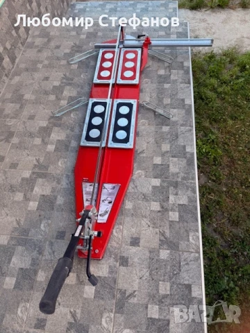 Ръчна машина за рязане на керамични плочки, снимка 2 - Други машини и части - 51078305