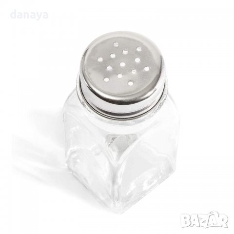 3594 Комплект стъклени солнички, 2 броя, снимка 3 - Аксесоари за кухня - 39869738