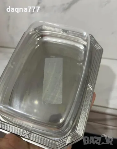 Съд за масло Германия с прозрачен капак Butter Bell , снимка 6 - Прибори за хранене, готвене и сервиране - 49606253