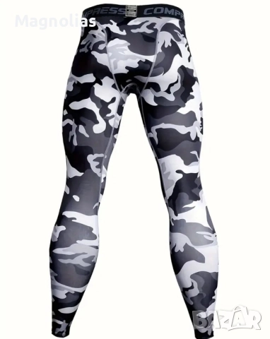 Мъжки клин Compression Camo Gray , снимка 11 - Бельо - 43661692