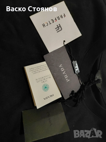 Мъжка тениска PRADA Размер XXL, снимка 2 - Тениски - 52829734