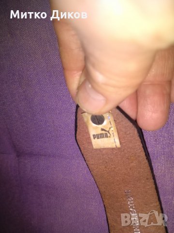 Верижка за ръка естествена кожа маркова на Пума 230мм, снимка 8 - Други - 35866462