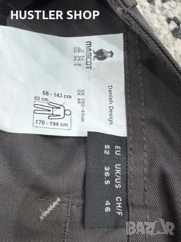 Мъжки работен панталон MASCOT.Размер 52, снимка 10 - Панталони - 52664978