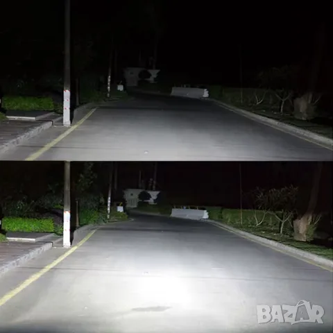 LED крушки H7 с лупа 120W 6000K комплект 2 броя, снимка 7 - Аксесоари и консумативи - 55864599