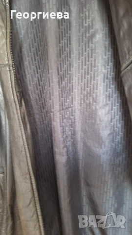 Естествена уникална кожа на Pierre Cardin, снимка 5 - Якета - 51019857