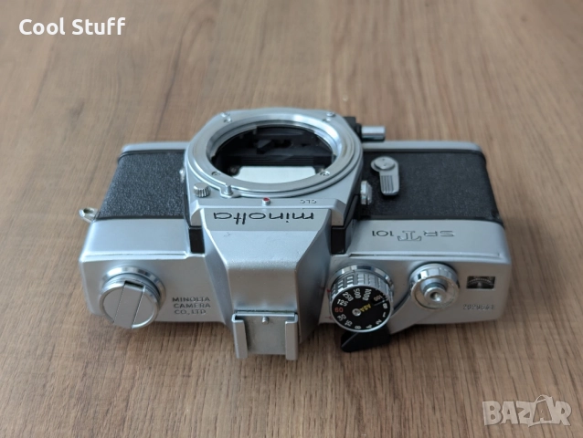 Фотоапарат Minolta srT101, снимка 5 - Фотоапарати - 51728221