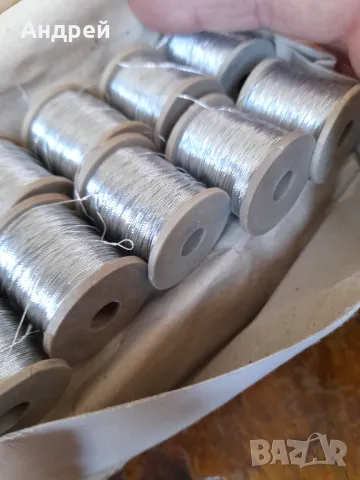 Стар конец от Сребристо Ламе, снимка 4 - Други ценни предмети - 50234519