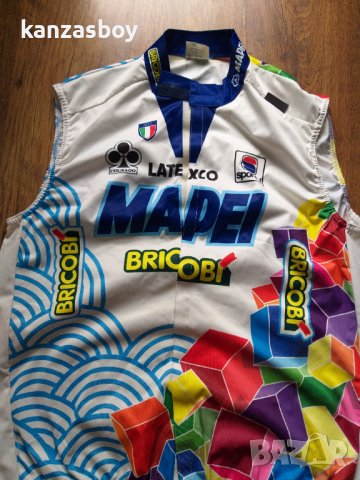 sportful gore wind stopper MAPEI QUICK-STEP 1999 CYCLING RETRO - вело елек 3ХЛ, снимка 1 - Други - 40867251