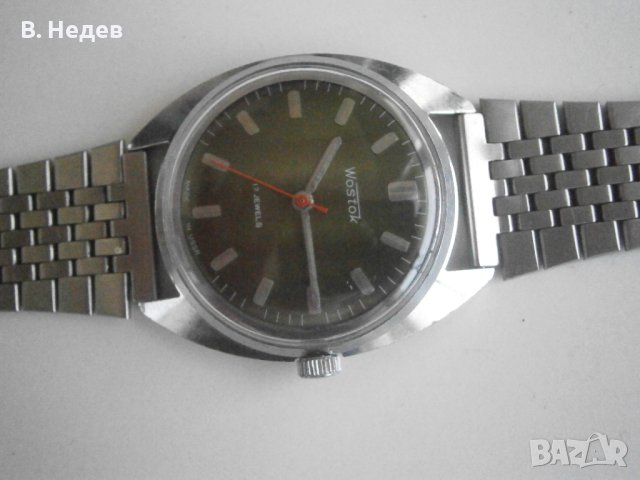 WOSTOK, made in USSR - командирска машина; рядък ЦБ, нов часовник!, снимка 9 - Мъжки - 37615164