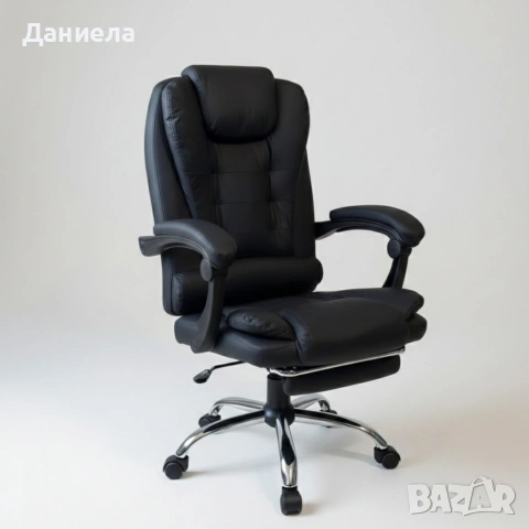 Ергономичен офис стол с усещане за истински комфорт, снимка 3 - Столове - 53152059