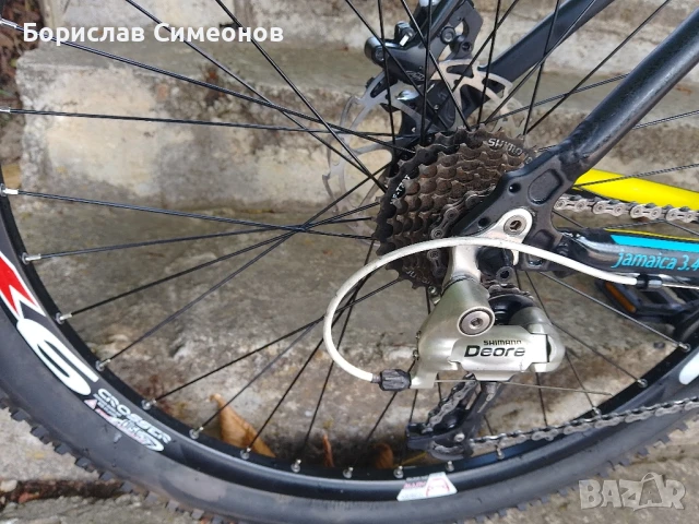 Дамски МТВ велосипед, хидравлични спирачки WINORA, размер М, снимка 12 - Велосипеди - 50696523