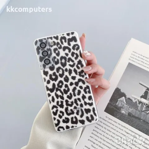 Калъф силикон ART Леопард за Samsung Galaxy S24 / Прозрачен / Баркод : 3130221