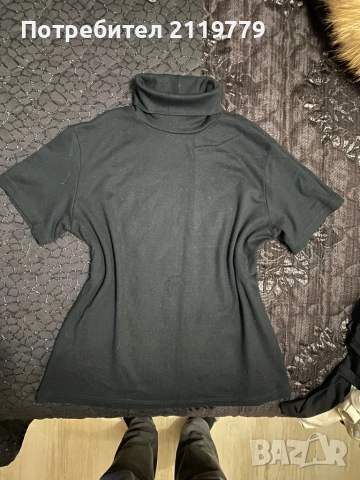 Дамски блузи с къс ръкав 4 бр за 10 лв, снимка 3 - Тениски - 52416991