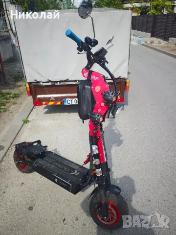 Мощна Електрическа тротинетка K-Cloud k14 10000W 72V 40Ah (140km/h), снимка 7 - Друга електроника - 50381671