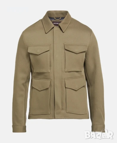 Яке на Michael Kors. Цвят зелен. Хаки Размер М. Милитъри стил. Класика, снимка 9 - Якета - 51175590