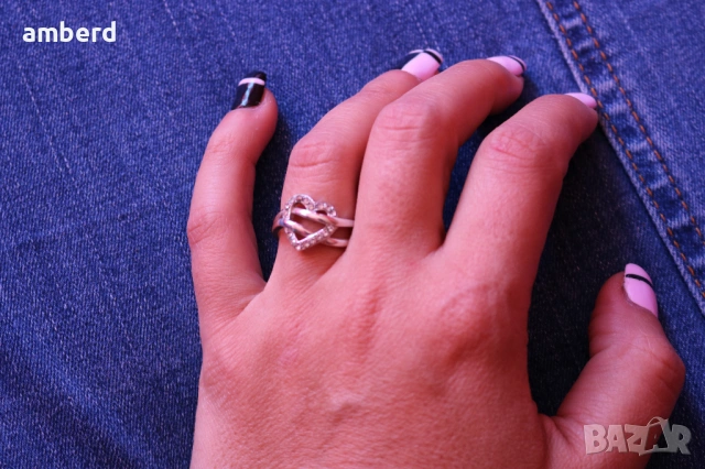 Страхотен сребърен пръстен - модел R003, снимка 5 - Пръстени - 53517191