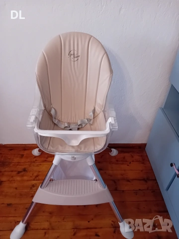 Въртящо се на 360° столче за хранене Chipolino - Vision, Пясък, снимка 3 - Други - 53349326