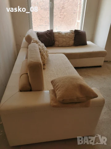 Висок клас ъглов диван Нани, снимка 7 - Дивани и мека мебел - 50623673