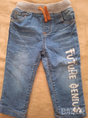 Страхотни дрешки за момче,от 6м.до 1.5г.,дънки,ризки,гащеризон,пуловер, снимка 9 - Бебешки дънки - 48910355