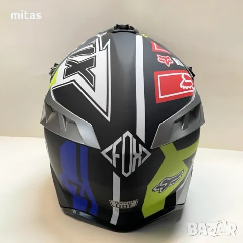 Кросова каска FOX, Full Face, DOT - Size: L - Вело, Мото, Скутер, Бъги, снимка 7 - Аксесоари за велосипеди - 47280976