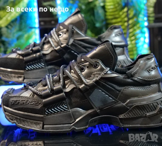 Dolce&Gabbana Мъжки Черни Маратонки С Кутия👟Дамски Спортни Обувки👟Унисекс Сникърси Код SM-16, снимка 1