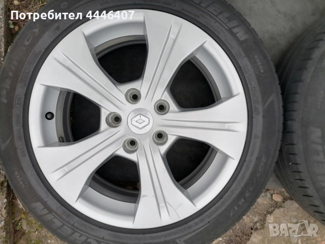 Оригинални джанти 17" 5х114.3 Renault /Nissan, снимка 3 - Гуми и джанти - 52886981