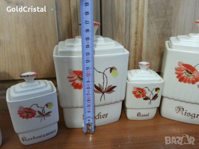 Порцеланов комплект за подправки , снимка 9 - Антикварни и старинни предмети - 36411940