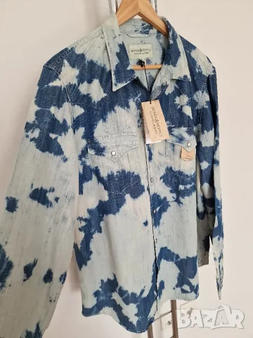 Страхотна мъжка риза RALPH LAUREN DENIM , размер XL, нова , снимка 6 - Ризи - 56205392