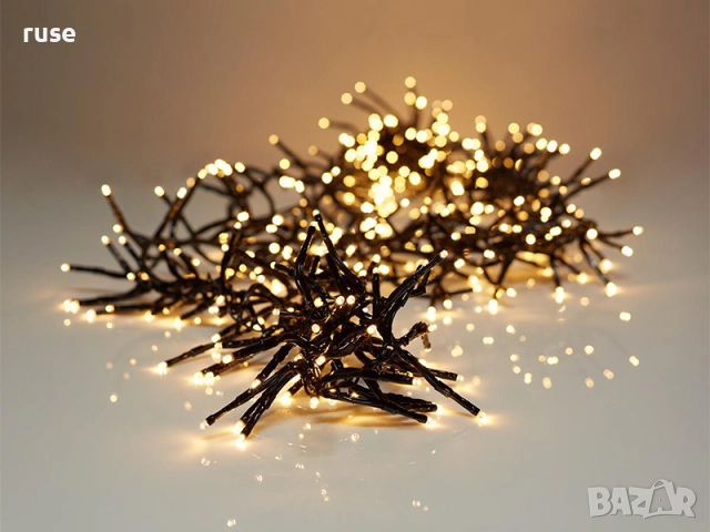 НОВИ! Гирлянд 3D лампички 576 LED 5м 8 режима дистанционно, снимка 8 - Декорация за дома - 52405399