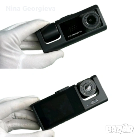 Видеорегистратор Black BOX Super HD 1296P + задна камера, снимка 4 - Аксесоари и консумативи - 53853357