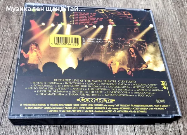 Компакт Дискове - Рок - Метъл: Over Kill – Wrecking Your Neck - Live - 3 CD (Incl. CD EP), снимка 2 - CD дискове - 56079368