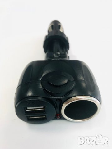 гнездо, букса за запалка на автомобил, 2 USB, 12/24 V, внос от Германия, снимка 5 - Аксесоари и консумативи - 34216676