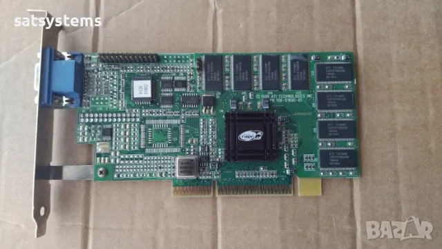  Видео карта ATi 3D Rage128 Fury Pro 32MB SDR 128bit AGP