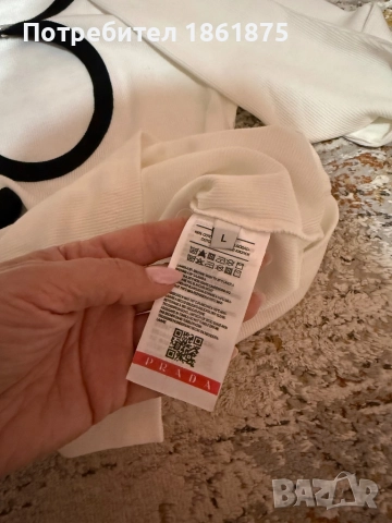 Дамска блуза PRADA, снимка 5 - Блузи с дълъг ръкав и пуловери - 52203805