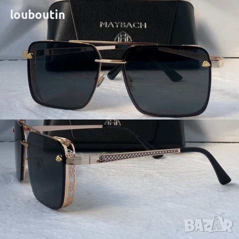 Maybach 2023 мъжки слънчеви очила маска 4 цвята, снимка 3 - Слънчеви и диоптрични очила - 40530608