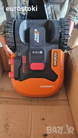 Косачка-робот WORX LANDROID WR130E 300 м2 и WORX Landroid M500 WR141E, снимка 9 - Градинска техника - 51840149