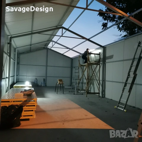 Метални конструкции, къщи и халета от сандвич панели. Най-добри цени!, снимка 2 - Други услуги - 53107778