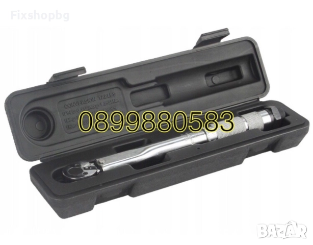 Динамометричен ключ Mar-Pol-1/4-5-25nm в пластмасова кутия, снимка 2 - Ключове - 51563728