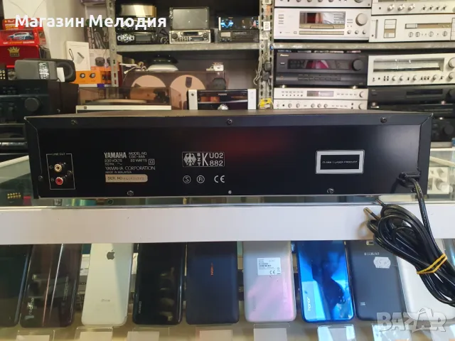 CD Player Yamaha CDC-555 с 5 диска. В отлично техническо и визуално състояние., снимка 10 - Декове - 47353727