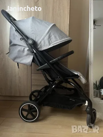 Количка Cybex Eezy S+ 2 Lava Grey + Подарък раница Chipolino, снимка 3 - Детски колички - 55890580