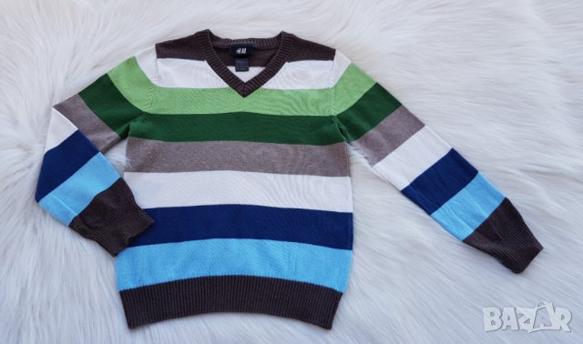 Детски пуловер H&M 5-6 години, снимка 3 - Детски пуловери и жилетки - 34787737